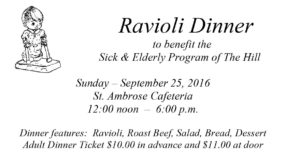 Ravioli Dinner Ticket - Adult